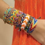 Assortiment 36 échevettes 6 brins pour bracelet brésilien & broderie - Ombrées x1