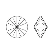 Cabochon PureCrystal 1122 Rivoli 8 mm Crystal AB x1