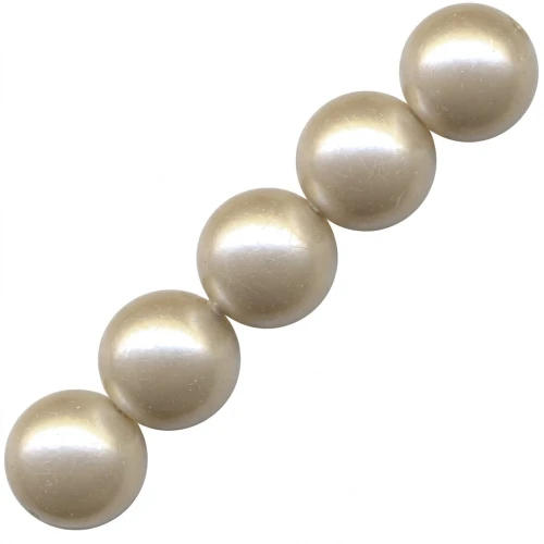 Perles nacrées PureCrystal 5810 4 mm Platinium Pearl x20