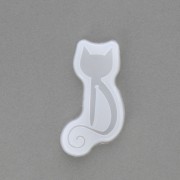 Moule silicone pour marque-page - motif chat - pour résine x1|raw }}