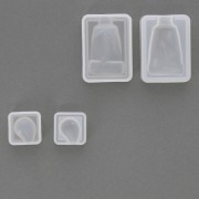 Set moules silicone shaker 2 parties pour résine - tube de gouache & goutte n°1 x1|raw }}