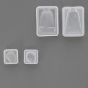 Set moules silicone shaker 2 parties pour résine - tube de gouache & goutte n°1 x1