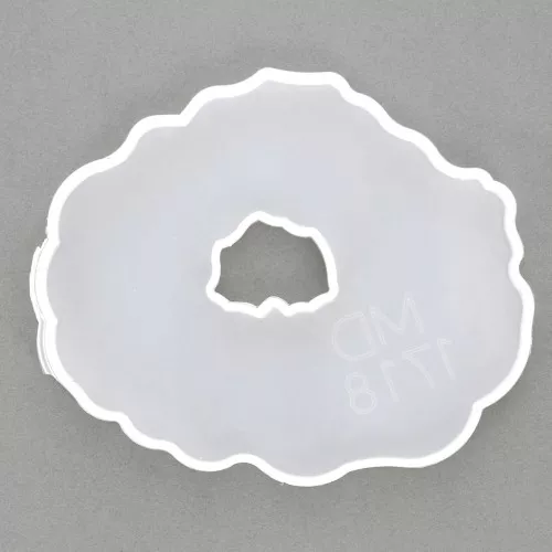 Moule en silicone - forme géode évidé - 128x108 mm pour résine x1