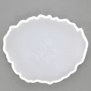 Moule en silicone - forme géode - 130x108 mm pour résine x1