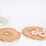 Moule en silicone - forme géode - 130x108 mm pour résine x1