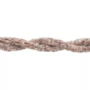 Beige - Perles Heishi rondelles en pâte polymère 5x1 mm Multi Marron clair x39 cm Perles Heishi rondelles en pâte polymère 5x1 mm Multi Marron clair x39 cm