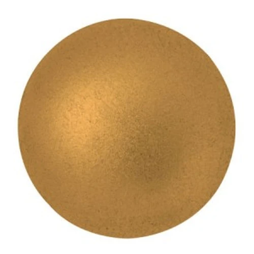 Cabochon rond en verre par Puca® 25 mm - Golden Mat x1
