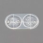 Moule silicone pour réaliser des planètes en résine x1