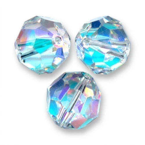 Perles rondes PureCrystal 5000 5 mm Crystal AB x10