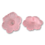 Fleurs  4x11 mm Rose Frosted x10