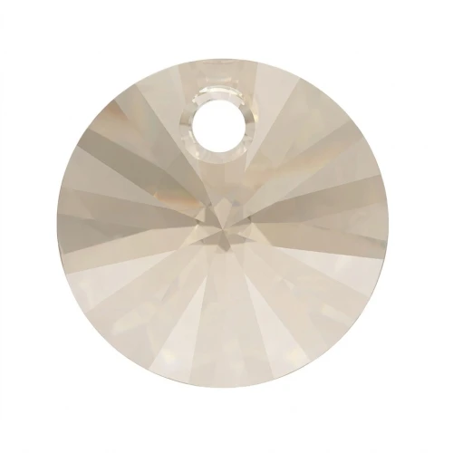 Pendentif PureCrystal 6428 6 mm Crystal Silver Shade x1