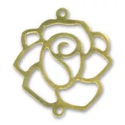 Intercalaire léger rose 35 mm doré x1