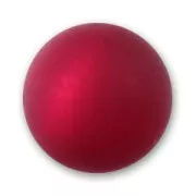 Perle ronde Polaris Dépolie 25 mm Siam x1