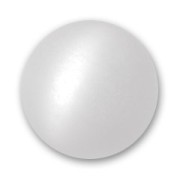 Perle ronde Polaris Dépolie 25 mm Crystal x1|raw }}