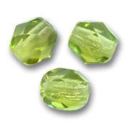 Facettes 5 mm Olivine x50