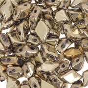 Diamonduo 2-hole 5x8 mm Full Dorado x10g|raw }}