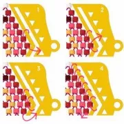 Embout tissage perles Miyuki 11/0 exclu Perles & co éthnique 9 mm Doré à l'or fin