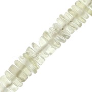 Perles rondelles Heishi en pierre gemme 5x2 mm - Quartz Jaune x20|raw }}