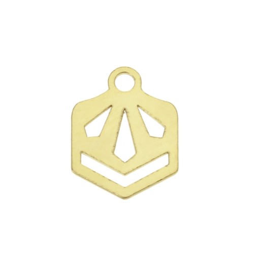 Embout tissage perles Miyuki 11/0 exclu Perles & co Bohème 9 mm Doré à l'or fin