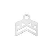 Embout tissage perles Miyuki 11/0 exclu Perles & co éthnique 9 mm Argenté|raw }}