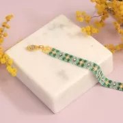 Embout tissage de perles Miyuki 11/0 exclu Perles & co Bohème 9 mm Argent 925