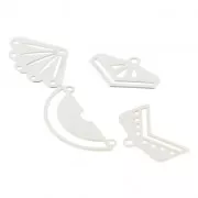 Embout tissage de perles Miyuki 11/0 exclu Perles & co Etoile 9 mm Argent 925