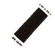 Fil à broder métallisé tressé 4 Au ver à soie pour broderie Marron cuivré 022 x10m