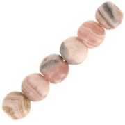 Perles rondes 4 mm pierre gemme Rhodochrosite x20