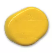 Palet uni irrégulier 23 mm Opaque Orange x1