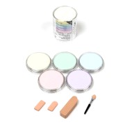 PanPastel -Set de 5 couleurs + outils - Pastels en godet - Teintes nuancées x1|raw }}