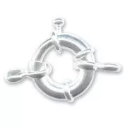 Fermoir bouée 14 mm en Argent 925 x1