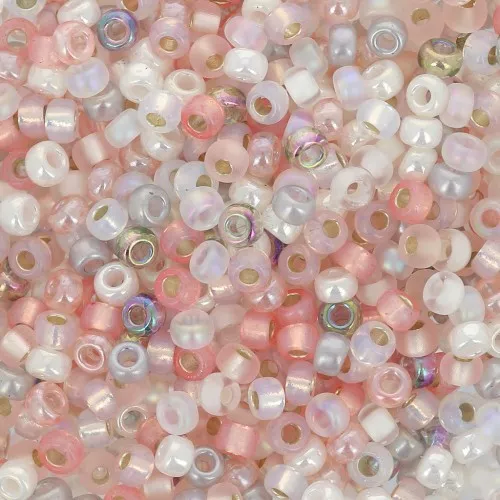 Mix de rocailles Miyuki 11/0 MIX-20 - Moonstone x8gr