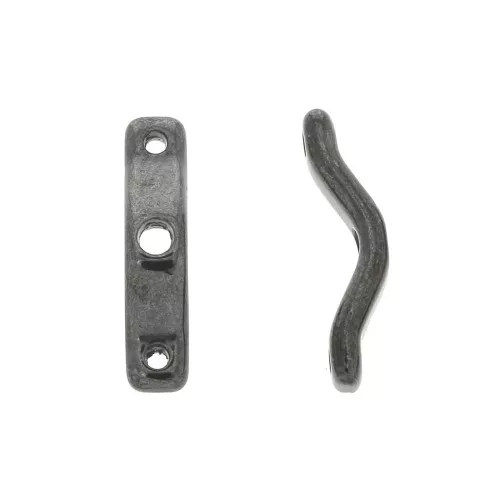 Intercalaires 3 trous - BowTrio - 18x4 mm Gunmetal x10