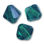 Toupies en cristal PureCrystal 5328 5 mm Emerald x20