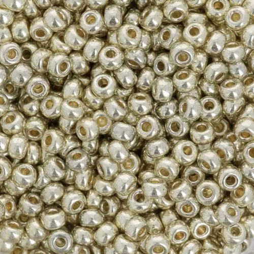 Rocaille Miyuki Duracoat 8/0 4201 - Galvanized Silver x8g