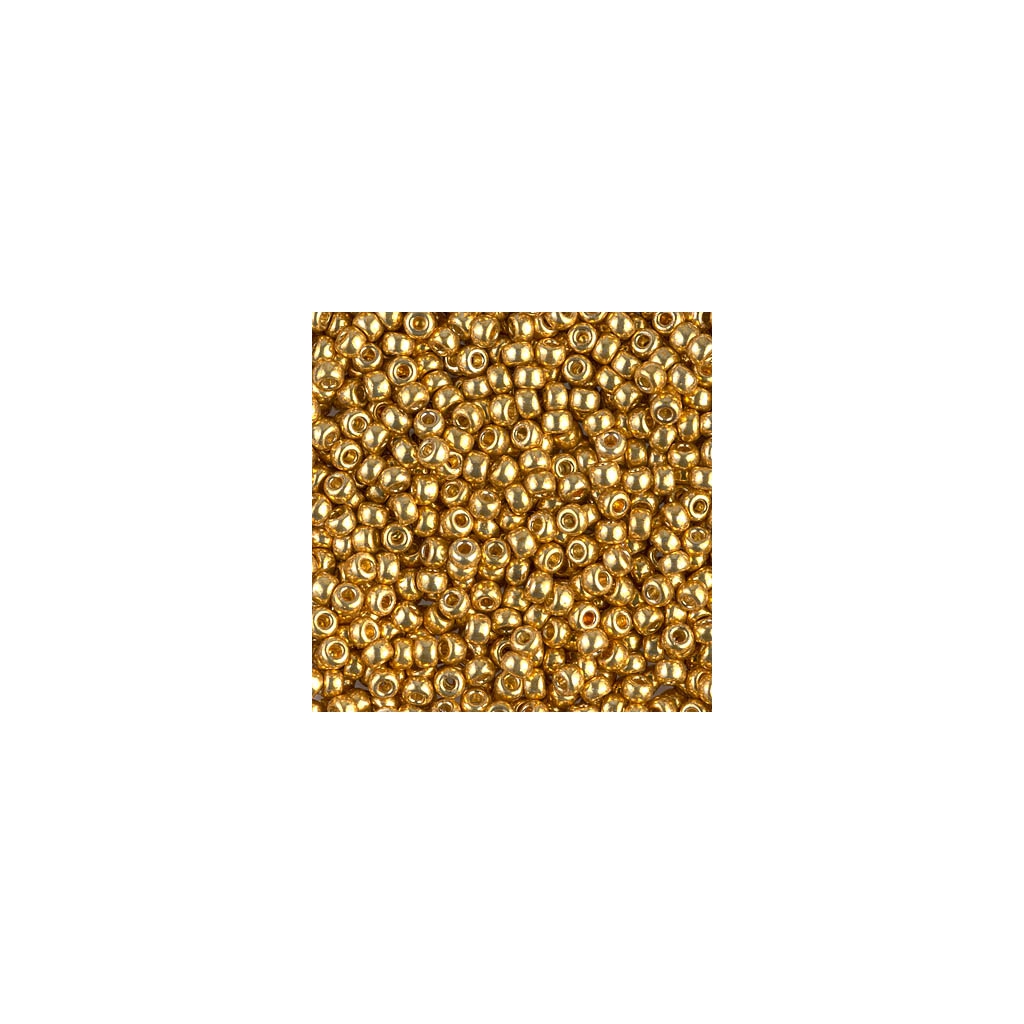 Perles Miyuki 15/0 Jaune Opaque - Rocaille 15-9404-To, Neuves