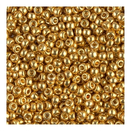 Rocaille Miyuki Duracoat 11/0 4202 - Galvanized Gold x8g