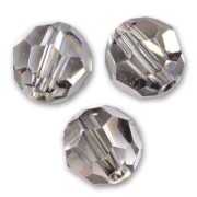 Perles rondes  PureCrystal 5000 4 mm Crystal Satin x20