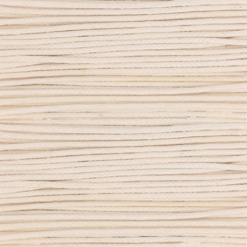 Coton ciré 1.2 mm Créme x5 m