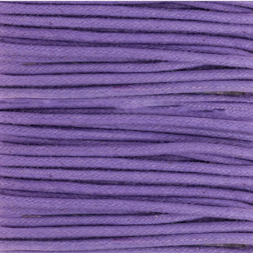 Coton ciré 2 mm Violet x5 m