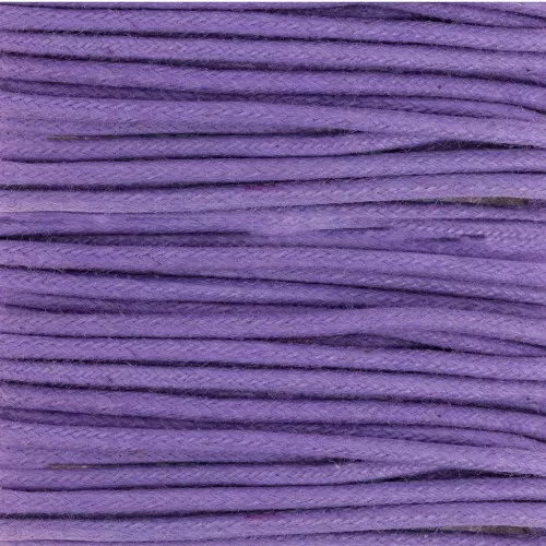 Coton ciré 2 mm Violet x5 m