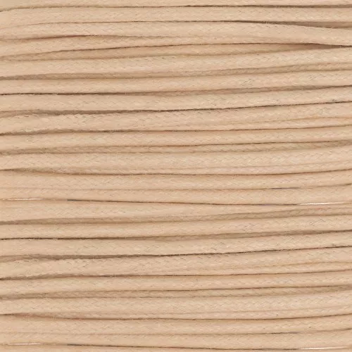 Coton ciré 2 mm Beige x5 m