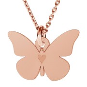 Breloque papillon 9x14 mm en Argent 925 x1