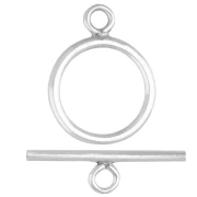 Fermoir T 11 mm - Argent 925 x10