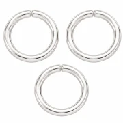 Anneaux ouverts 3x0.4 mm - Argent 925 x20