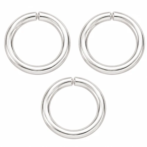 Anneaux ouverts 3x0.4 mm - Argent 925 x20
