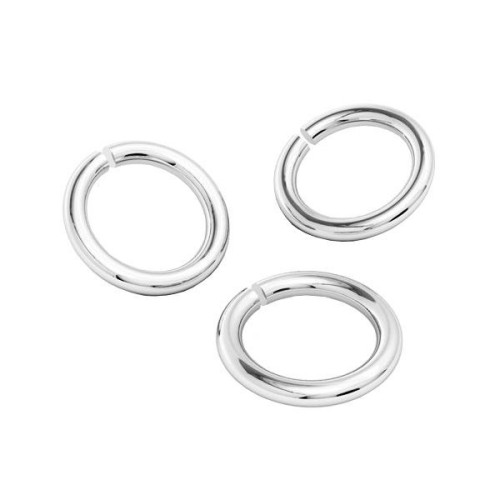 Anneaux ouverts 3x0.4 mm en Argent 925 x20