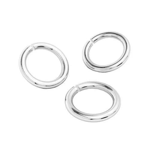 Anneaux ouverts 3x0.4 mm en Argent 925 x20