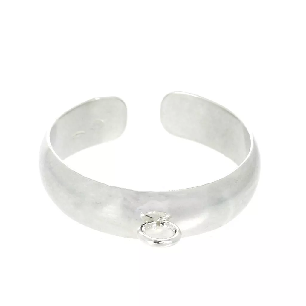 Bague fine anneau et zircons argent TAILLE 60