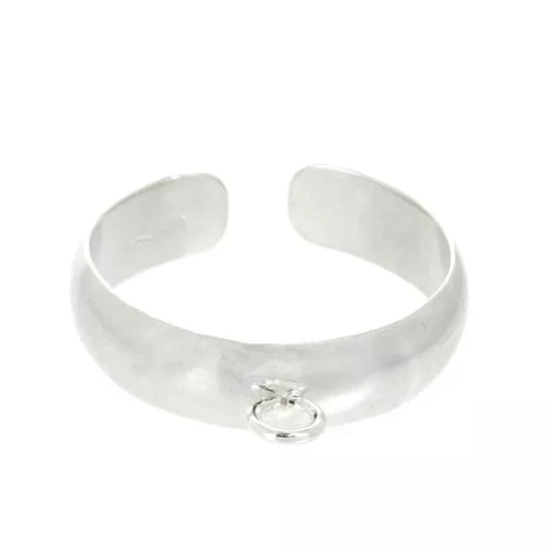 Bague réglable avec un anneau fermé - Taille 54 à 60 - Argent 925 x1
